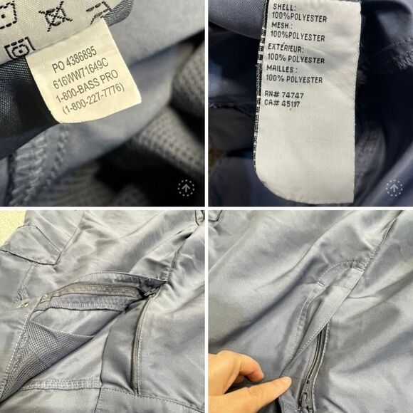 World wide sportsman fishing cargo short mens sz 40 outdoor - Picture 10 of 12